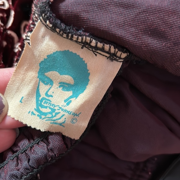 Vintage Betsey Johnson Punk Label Empire Waist Dress - Picture 9 of 10